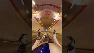 Flying Through a Tunnel 🎬 Patrick Vonkaenel Shorts Paragliding [upl. by Lomasi]