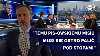 Janusz Kowalski przeprasza Obóz rządzący nie wierzy TVN24 [upl. by Ahsinahs243]