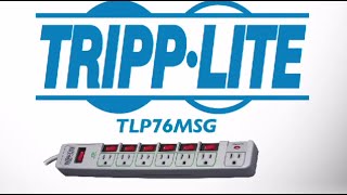 Tripp Lite TLP76MSG Surge Suppressor Protector [upl. by Nesaj]