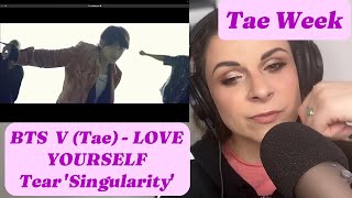 Reacting to BTS V Singularity MV [upl. by Izy]