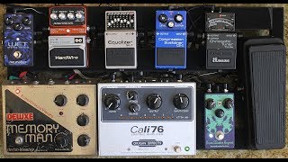 PEDALBOARD BUILD  DEMO [upl. by Bill]