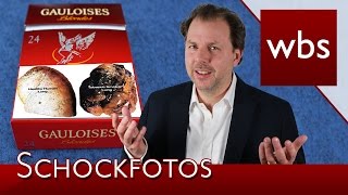 Schockfotos auf Zigarettenpackungen bald auch in Deutschland  Rechtsanwalt Christian Solmecke [upl. by Eirelav]