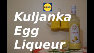 Lidl Kuljanka Egg Liqueur [upl. by Nomead]