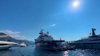 MEGA YACHT amp SUPER YACHT ARRIVAL MONACO F1 GRAND PRIX 2023 emmansvlogfr [upl. by Iviv]