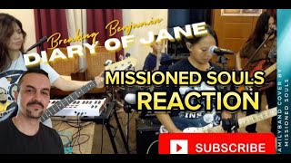 Diary of Jane family band cover by MISSIONED SOULS reaction [upl. by Thinia]