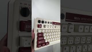 8BitDo Retro Mechanical Keyboard ASMR Unboxing unboxing asmr 8bitdo retro mechanicalkeyboard [upl. by Ailee]