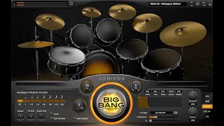 Qhia nqis lub SONiVOX Big Bang Universal Drums 2 v2 3 by Mais Vaj 2020 [upl. by Polik]