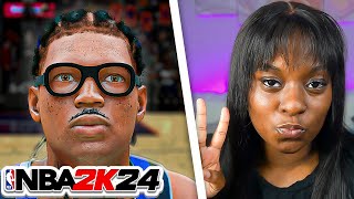 NBA 2K24 MyCAREER  Vintage Goggles  70 Point Game Ep9 [upl. by Adiuqal965]