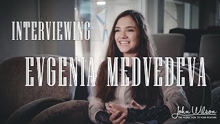 EVGENIA MEDVEDEVA EXCLUSIVE INTERVIEW by John Wilson Blades [upl. by Yanehs]