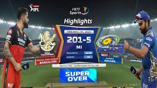 Match 10  Royal Challengers Bangalore vs Mumbai Indians  Full Match Highlights  IPL 2020 [upl. by Aicenod]