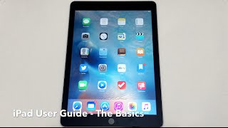 iPad User Guide  The Basics Updated [upl. by Omocaig]