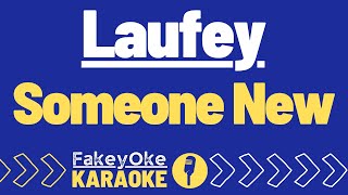 Laufey  Someone New Karaoke [upl. by Avaria522]