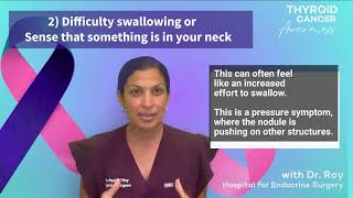 Top 5 Symptoms of Thyroid Cancer [upl. by Ettevroc]