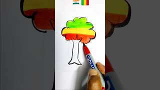 Mera mulk mera desh।।🇮🇳 India Flag।🇳🇪Niger Flag।।videoshort art viralshort [upl. by Katey]