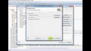 Eclipse add JRE System Library to project [upl. by Aenat]