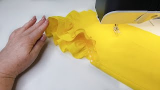 🌺Incredible wing sleeve sewing trick in minutes [upl. by Leak150]