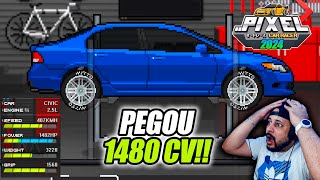 GASTEI 1000000 MILHÃO num HONDA CIVIC  Pixel Car Racer 2024 [upl. by Melas]