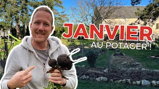 JANVIER au jardin POTAGER  👨‍🌾🥶 [upl. by Libyc]