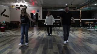 Copperhead Road Line Dance Demo BEGINNER [upl. by Arley]