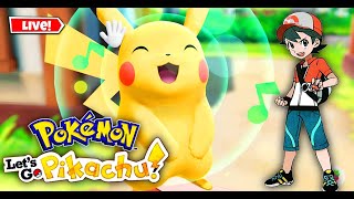 Pokemon Lets Go Pikachu  Live  MoonniteKRB [upl. by Yssac]