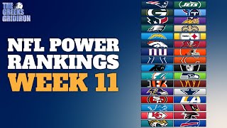 NFL Power Rankings Week 11  2024 [upl. by Krebs]