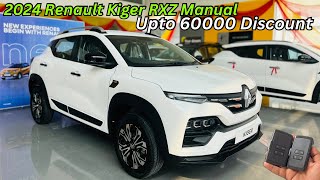 Big Discount amp Offer ❤️ 2024 Renault Kiger RXZ Full Review ✅ Price amp Features🔥Better Than Magnite [upl. by Loesceke]