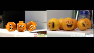 Annoying Orange more annoying orange  comedy and lego [upl. by Barn]