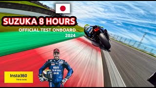 SUZUKA 8 hours 2024 official test  Canepa amp Hanika Yamaha YART R1 [upl. by Audie546]