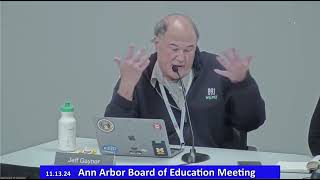 AAPS Board of Education Meeting on Nov 13 2024 [upl. by Guenna980]