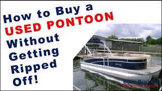 How to Buy a Used Pontoon or TriToon for Sale at Best Price from BoatDealer or Private Seller [upl. by Nan]