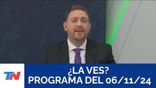 ¿LA VES Programa completo del 06112024 [upl. by Eintruoc]