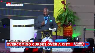 JABEZ PRAYER SERVICE  OVERCOMING CURSES OVER A CITY  APOSTLE JOHN NJEHIA [upl. by Janela]