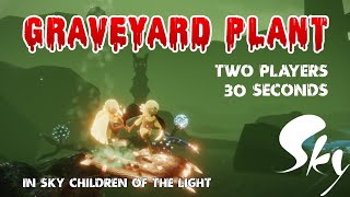 Burning big dark planttree in Golden Wastelands Graveyard  tutorial [upl. by Aineles]