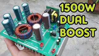 1500W dual boost converter  JLCPCB [upl. by Aleakcim139]