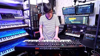 Hydrasynth Deluxe Performance by Dominic Au [upl. by Amelus]