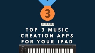 Top 3 Piano MIDI Apps for Ipad Korg MicroKey Air [upl. by Chrissie464]