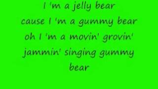 The Gummy Bear Song Lyricswmv [upl. by Iren399]