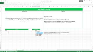 Aprende fácil la función DISTR NORM ESTAND INV PERCENTIL RANGO PERCENTIL POISSON en Excel [upl. by Mailliw948]