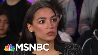 Alexandria OcasioCortez On What Makes Her Different From President Donald Trump  All In  MSNBC [upl. by Bunting]