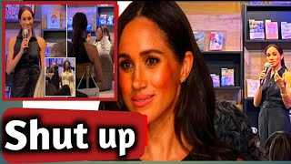 Awkward Silence Meghan’s Speech Ignored at Godmothers Bookstore Launch [upl. by Siuoleoj]