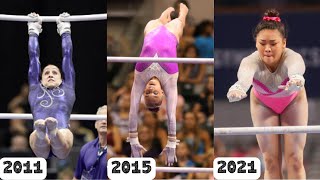 All Highest Score Uneven Bars Performance ✨ US Gymnastics National Championships 20112022 [upl. by Eleik513]