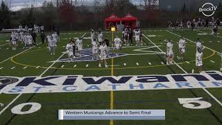 2024 Baggataway Cup  Quarter Final 1  Ottawa GeeGees vs Western Mustangs [upl. by Ocsecnarf]