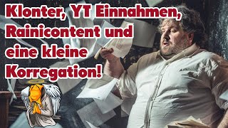 Klonter Einnahmen und Korrekturen [upl. by Isdnyl]