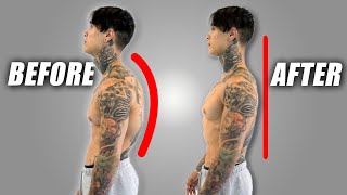 How To Correct Your POSTURE amp Increase Your HEIGHT [upl. by Nerhtak]