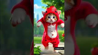 🐱 Sajna ve sajna cute cat dance 😺😎 dancingcat shortsfeed sajnava viralvideo [upl. by Atilrac27]