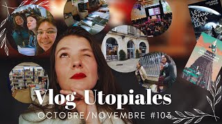 Vlog Lecture 103  Récit et BookHaul des UTOPIALES 💸📚 [upl. by Branscum982]