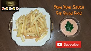 Yum Yum Sauce  Best to serve with French Fries  Sauce For Fried Food  Pink Sauce  Ramadan Recipe [upl. by Cathleen346]