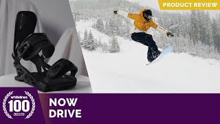 NOW Drive 2023 Snowboard Binding Review [upl. by Eillom813]