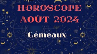 Horoscope Gémeaux Août 2024 par décan [upl. by Aicilyt]