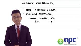 ACCA SBR IFRS Summary IAS 23 Borrowing costs [upl. by Oedama]